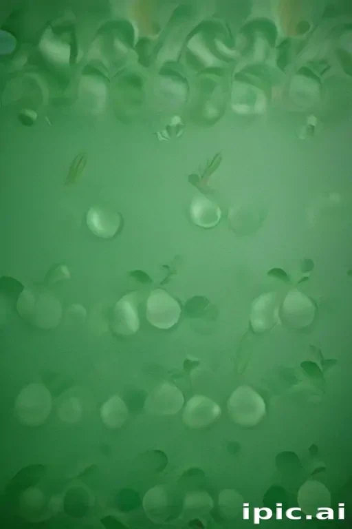 green background