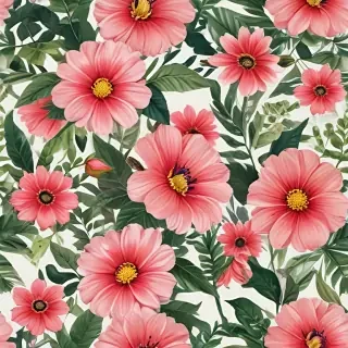 flowers with no background