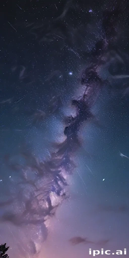 starry background aesthetic