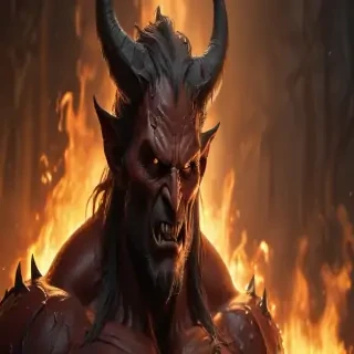 wallpaper of the devil