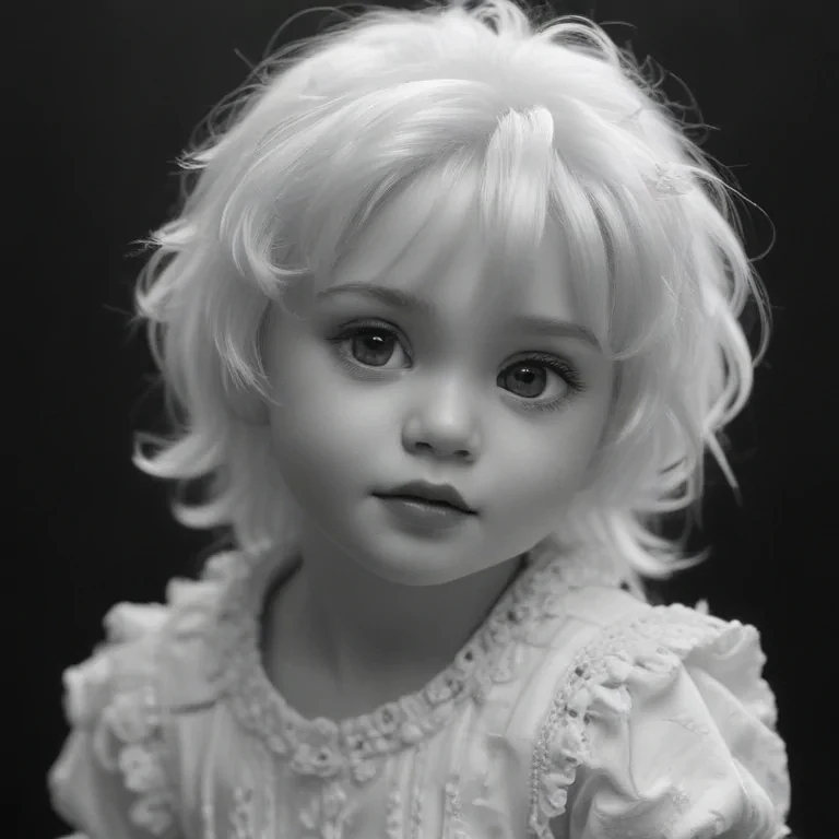 cute black and white