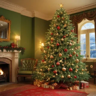 christmas wallpaper green