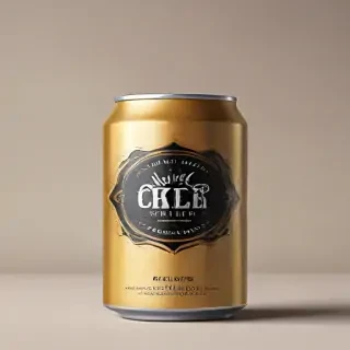 beer can mockup