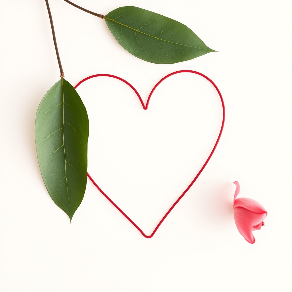 Create a high-resolution image of a simple outlined heart shape against a white background, use a DSLR camera with a 50mm lens, f/1.8 aperture, ISO 100, and a soft natural light setting for enhanced clarity and detail.