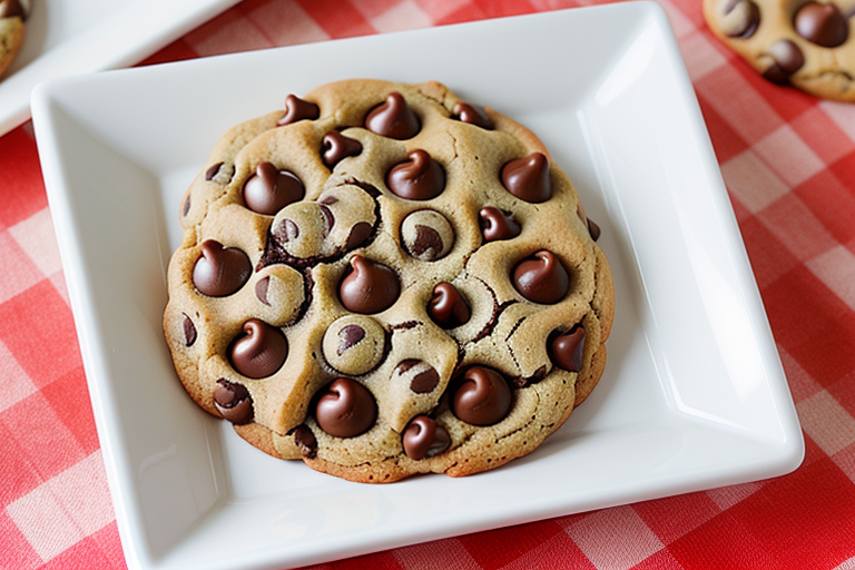 cut out cookies chocolate chip