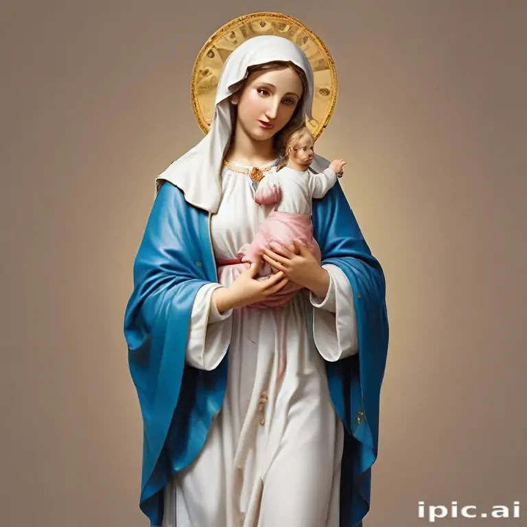 virgin mary clipart