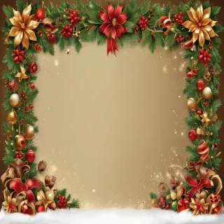 christmas border clipart