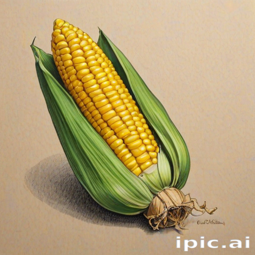 corn drawing