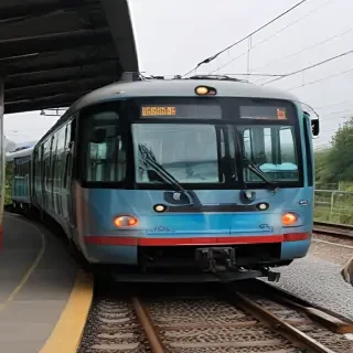 train transparent
