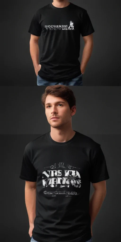 black t shirt png