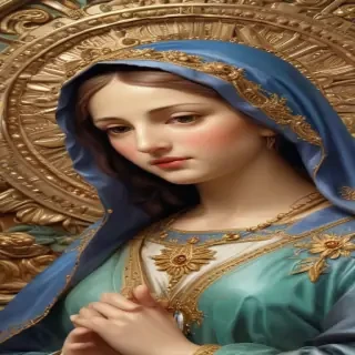 virgin mary clipart