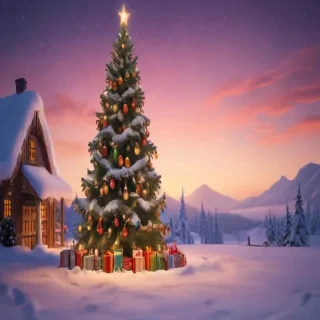 cute christmas background