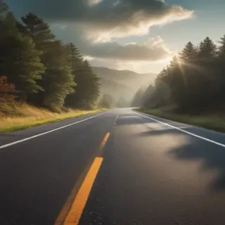 road transparent background