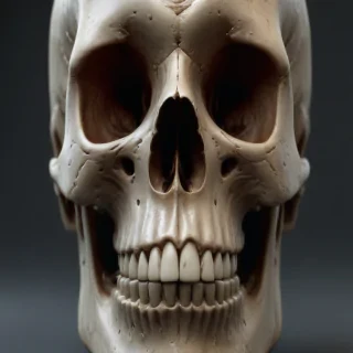 skull face png