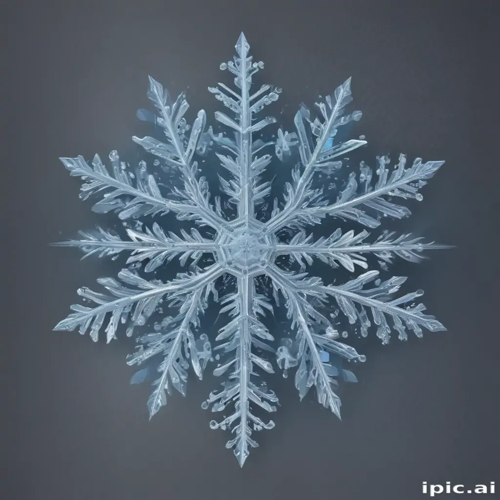 snowflake clipart transparent background