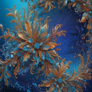 blue iphone background