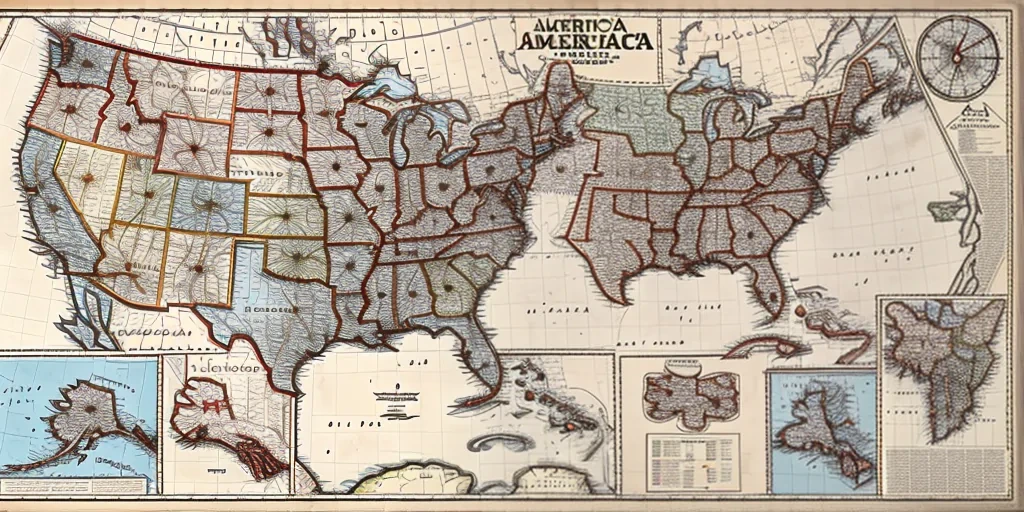 america map