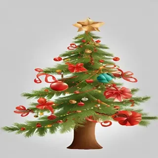 merry christmas clip art transparent background