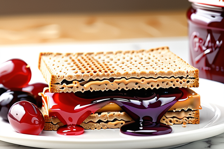 graham cracker peanut butter and jelly