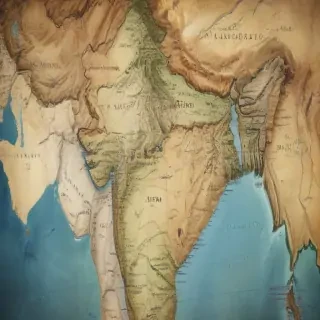 map of india