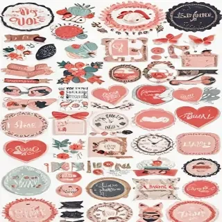 online scrapbook stickers