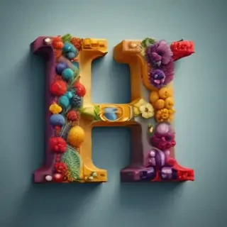letters as images