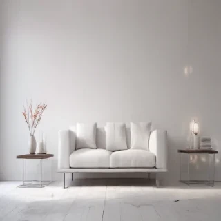 minimalist white aesthetic wallpaper