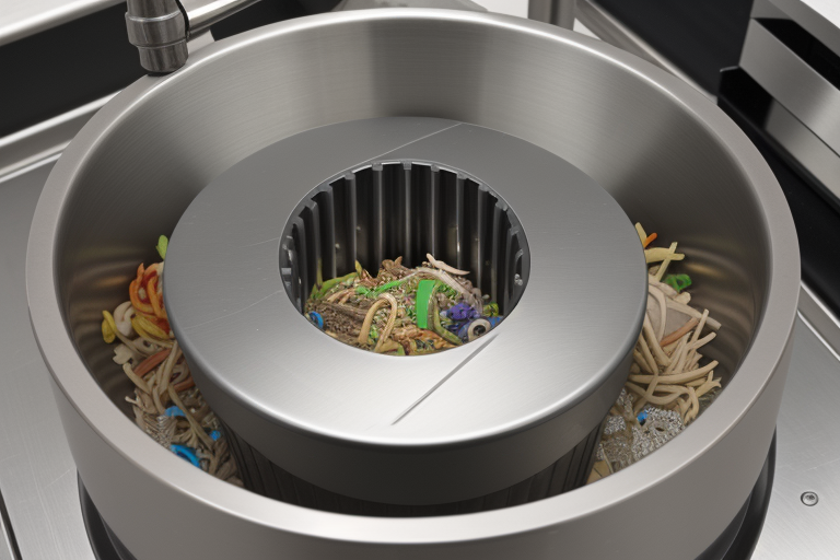 what is a continuous feed garbage disposal
