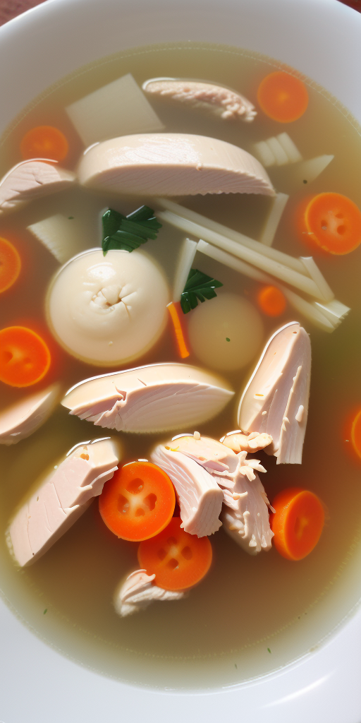 what to eat with chicken soup