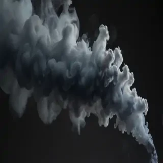smoke no background