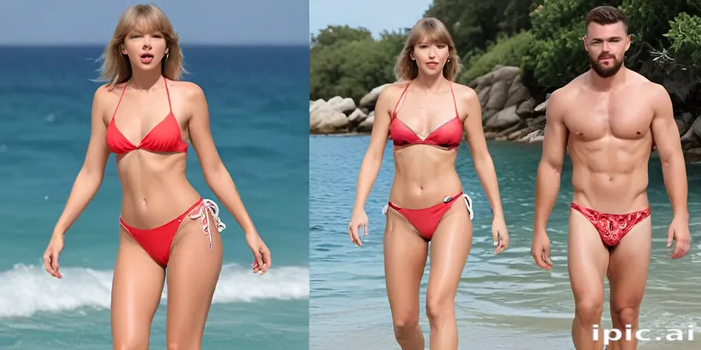 taylor swift bikini travis kelce
