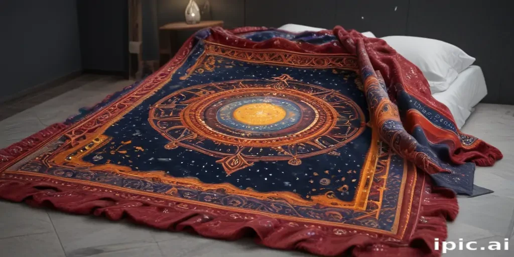 blanket mockup