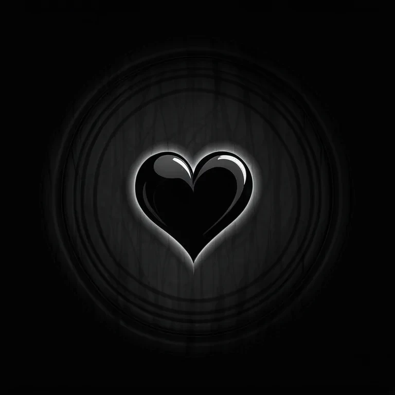 black heart wallpaper