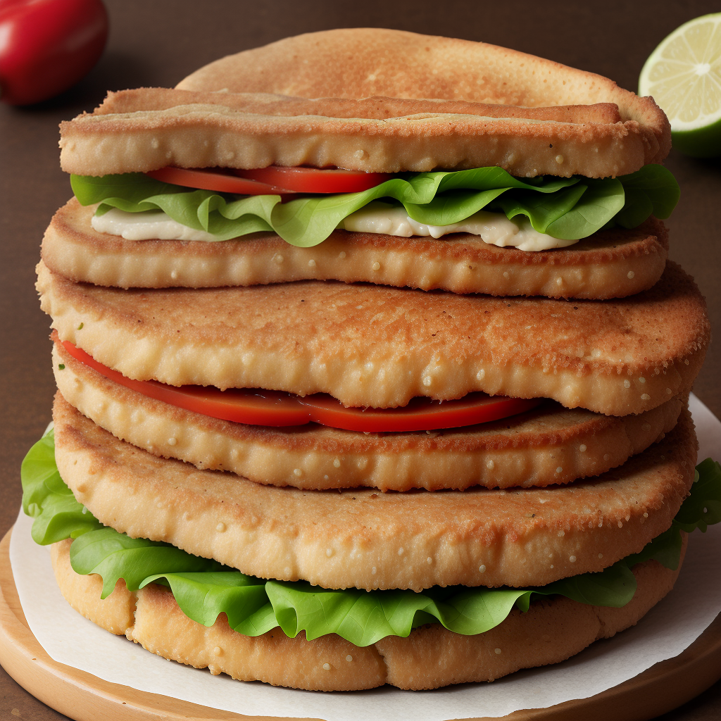 tortas de milanesa de res