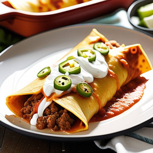 beef enchiladas with cream cheese