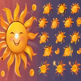 cartoon sun png