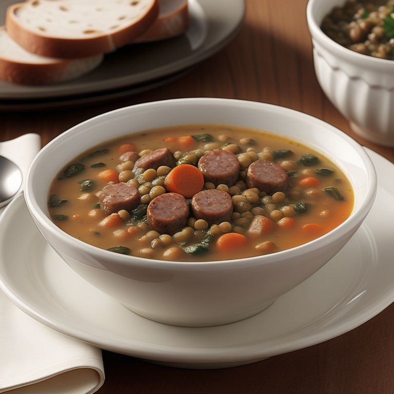 sausage and lentil soup carrabba's recipe