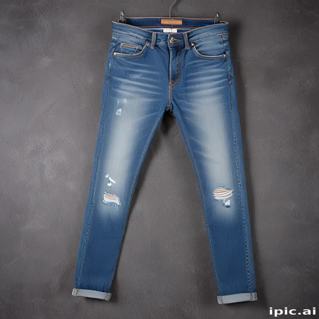mock up jeans