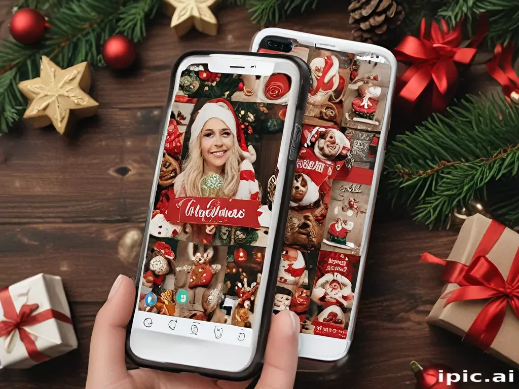 merry christmas instagram story
