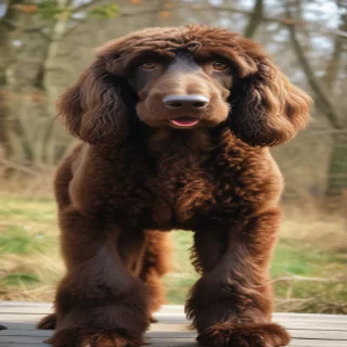 irish water spaniel