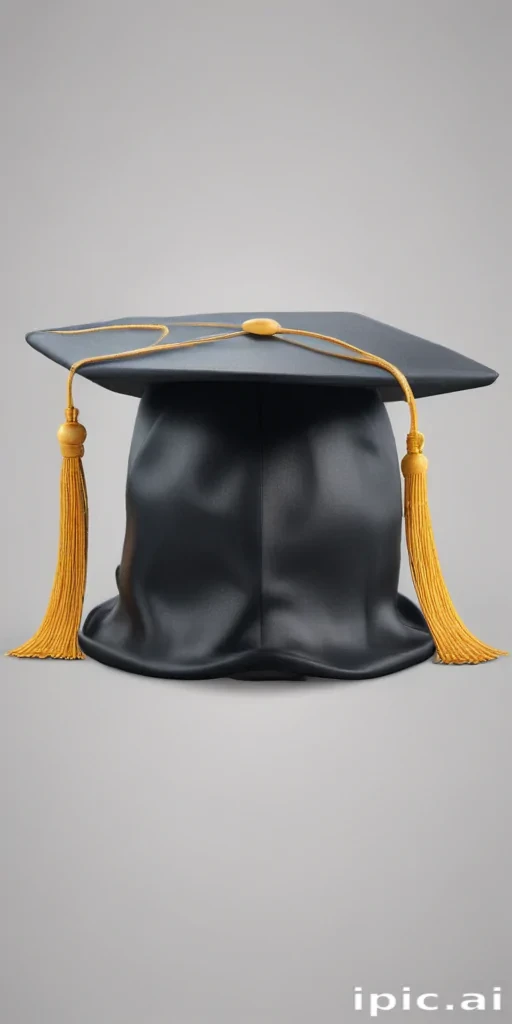 graduation cap transparent background