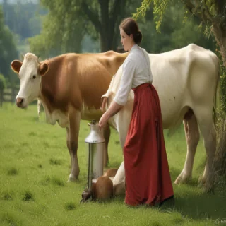 milking lesbos