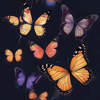 aesthetic butterfly wallpaper