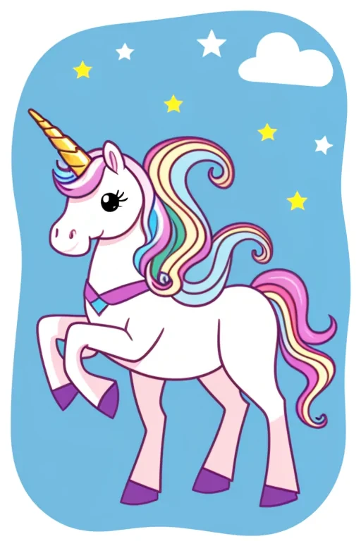 clip art unicorn