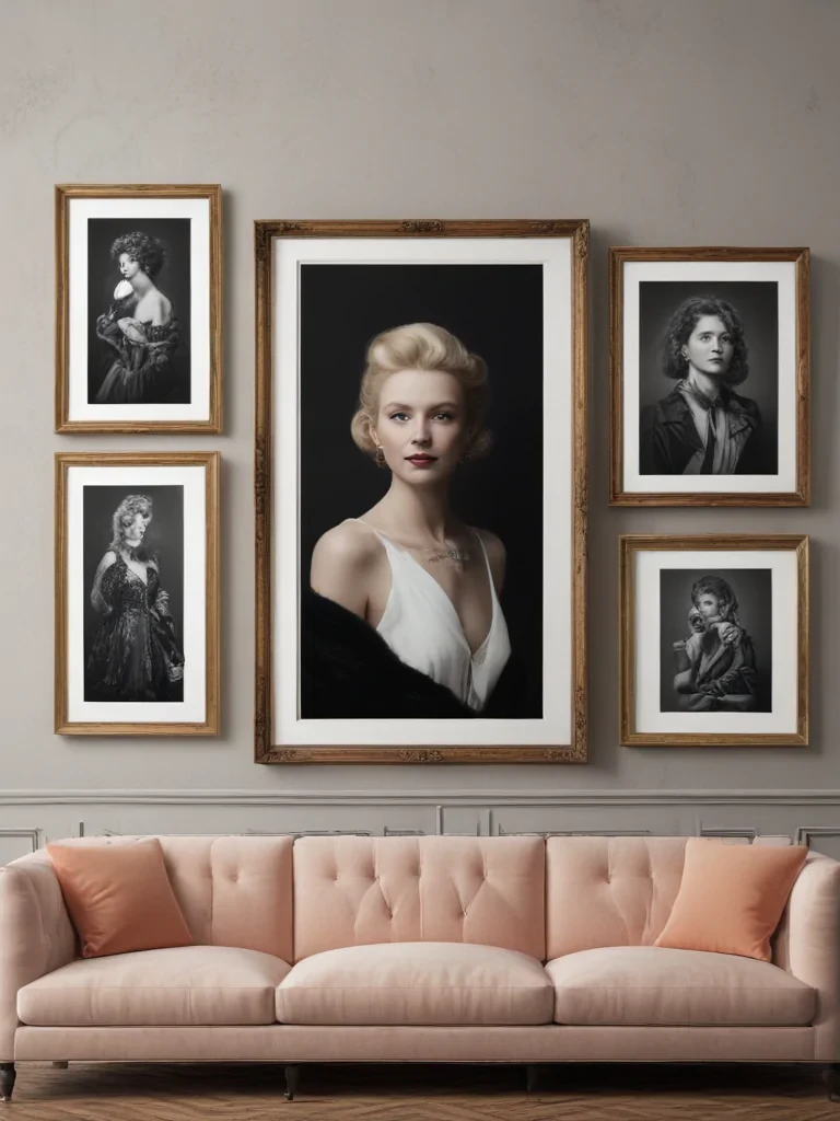 gallery wall mockup