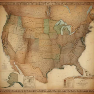map of the us states