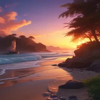 cute sunset backgrounds