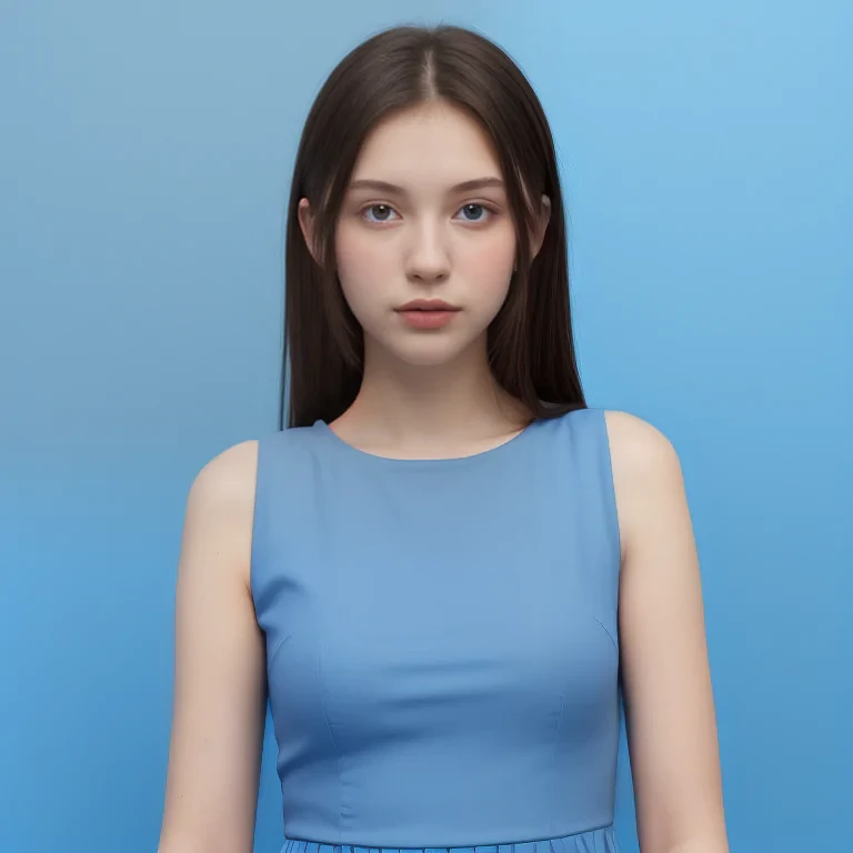 plain blue background