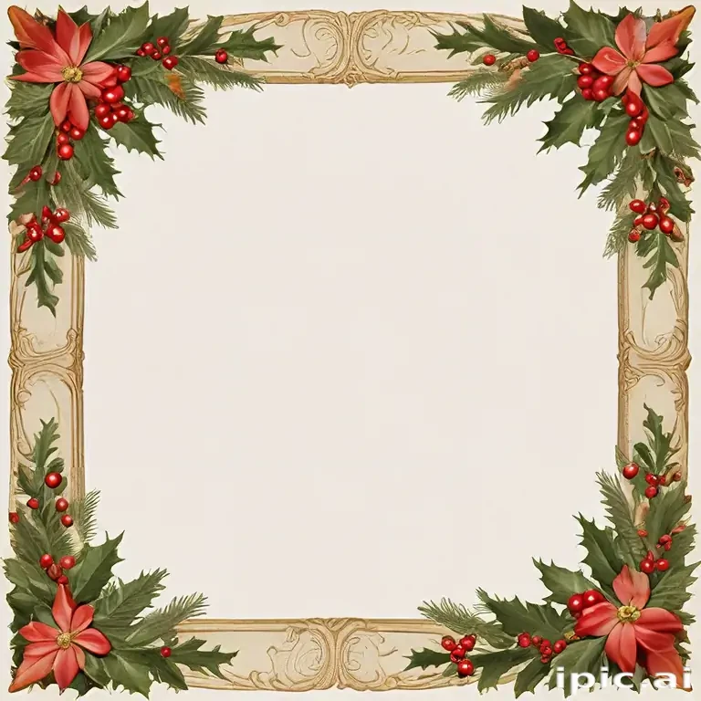 christmas frame clip art
