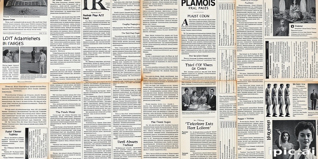newspaper paper background